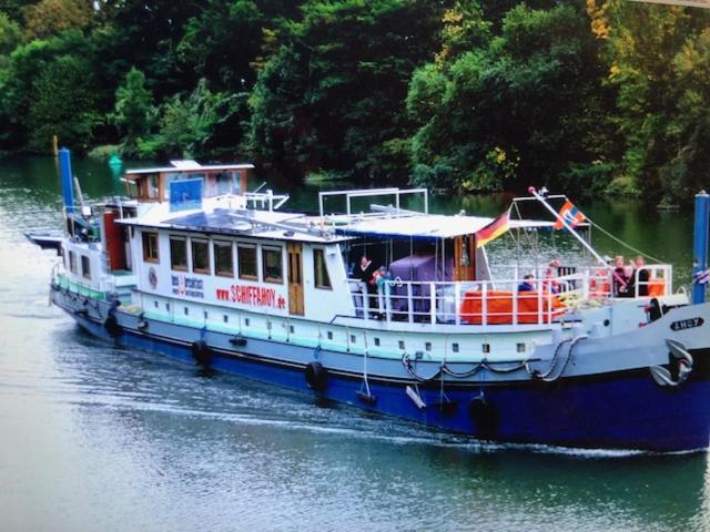 Schiff Ahoy, Hotelschiff, Hausboot, Boot, Passagierschiff Stuttgart Exterior photo